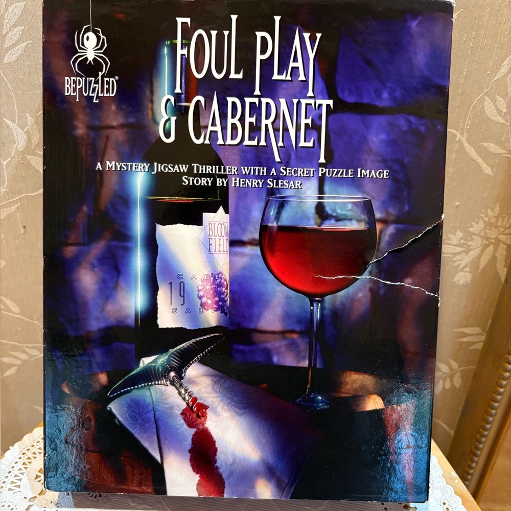 Foul Play & Cabernet Mystery Jigsaw Puzzle
